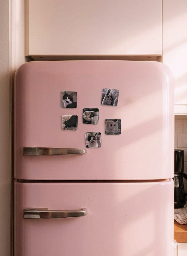 Customizable magnets (6pcs)